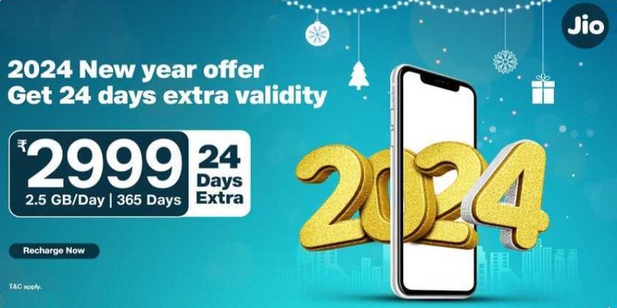 Reliance Jio Happy New Year Offer 2024: Extended Validity, Cost Efficiency, and Enhanced Benefits Unveiled